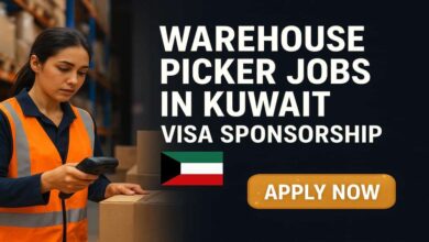 Warehouse Picker Jobs in Kuwait Visa Sponsorship