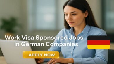 Work Visa Sponsored Jobs in German Companies