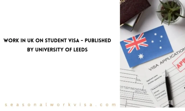 Work in UK on student visa.