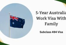 5-Year Australia Work Visa With Family