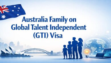 Australia Family on Global Talent Independent (GTI) Visa