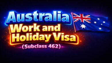Australia Work and Holiday Visa (Subclass 462)