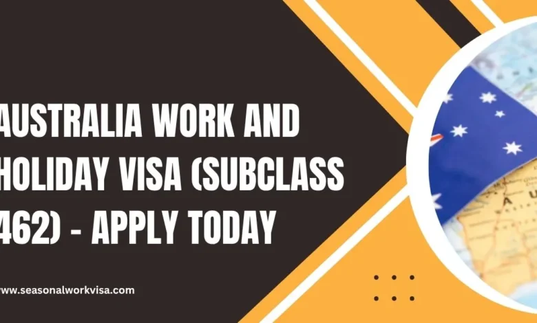 Australia Work and Holiday Visa