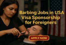 Barbing Jobs in USA Visa Sponsorship for Foreigners