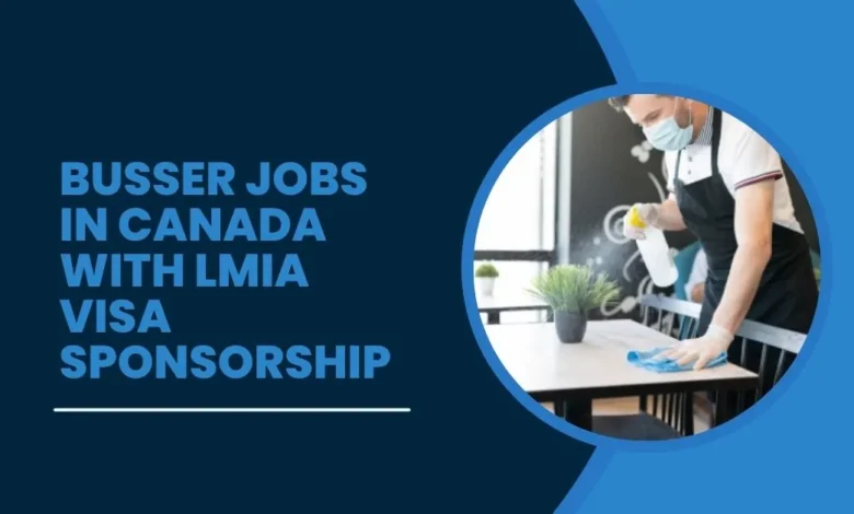 Busser Jobs in Canada