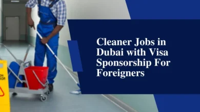 Cleaner Jobs in Dubai