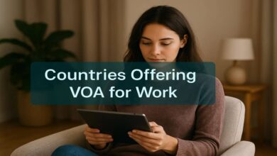 Countries Offering VOA for Work