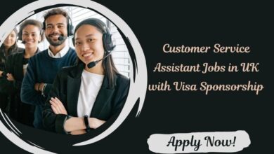 Customer Service Assistant Jobs in UK with Visa Sponsorship