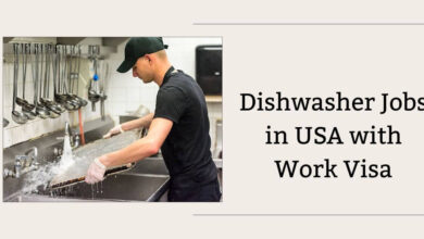Dishwasher Jobs in USA with Work Visa