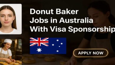 Donut Baker Jobs in Australia With Visa Sponsorship