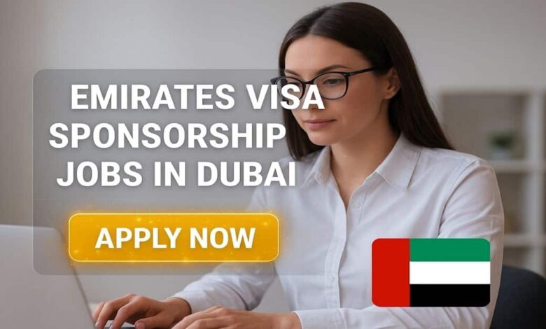 Emirates Visa Sponsorship Jobs in Dubai