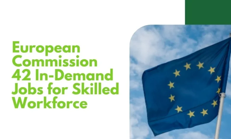 European Commission 42 In-Demand Jobs