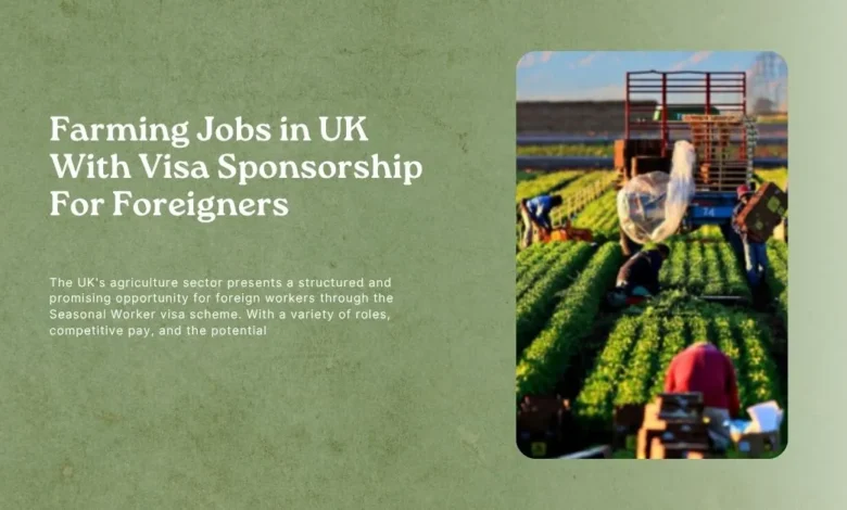 Farming Jobs in UK