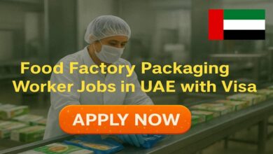 Food Factory Packaging Worker Jobs in UAE with Visa