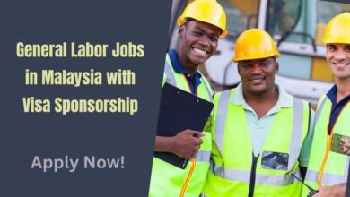 General Labor Jobs in Malaysia with Visa Sponsorship