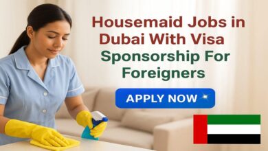 Housemaid Jobs in Dubai With Visa Sponsorship For Foreigners