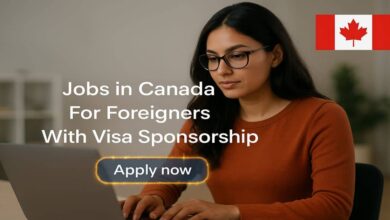 Jobs in Canada For Foreigners With Visa Sponsorship