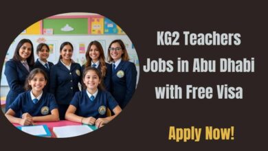 KG2 Teachers Jobs in Abu Dhabi with Free Visa