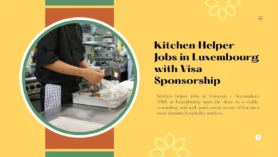 Kitchen Helper Jobs in Luxembourg