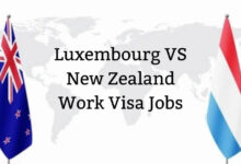 Luxembourg VS New Zealand Work Visa Jobs