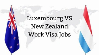 Luxembourg VS New Zealand Work Visa Jobs