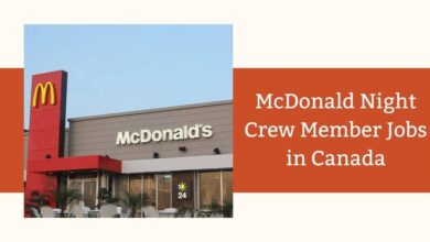 McDonald Night Crew Member Jobs in Canada
