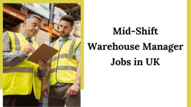 Mid-Shift Warehouse Manager Jobs in UK