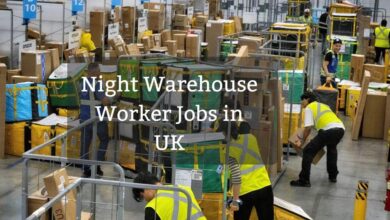 Night Warehouse Worker Jobs in UK