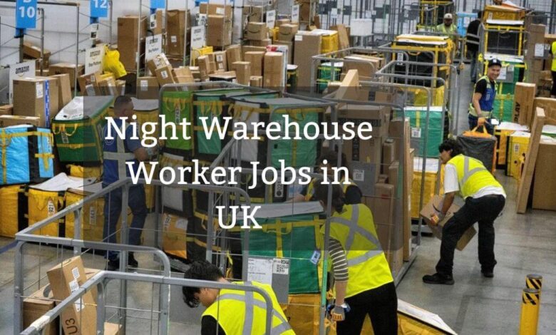 Night Warehouse Worker Jobs in UK