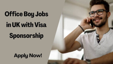 Office Boy Jobs in UK with Visa Sponsorship