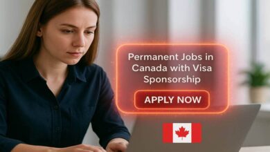 Permanent Jobs in Canada with Visa Sponsorship