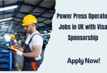 Power Press Operator Jobs in UK