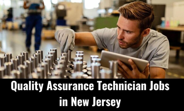 Quality Assurance Technician Jobs in New Jersey