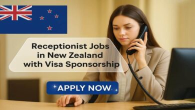 Receptionist Jobs in New Zealand with Visa Sponsorship