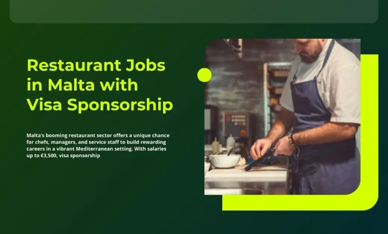 Restaurant Jobs in Malta