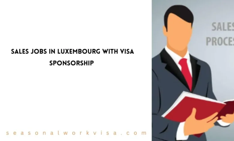 Sales Jobs In Luxembourg