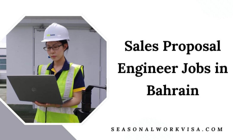 Sales Proposal Engineer Jobs in Bahrain