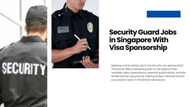 Security Guard Jobs in Singapore