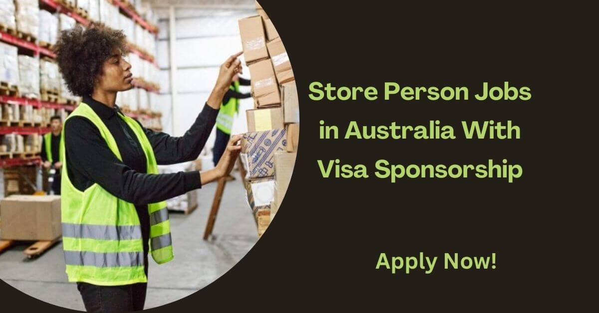 Store Person Jobs in Australia With Visa Sponsorship 2026