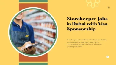 Storekeeper Jobs in Dubai
