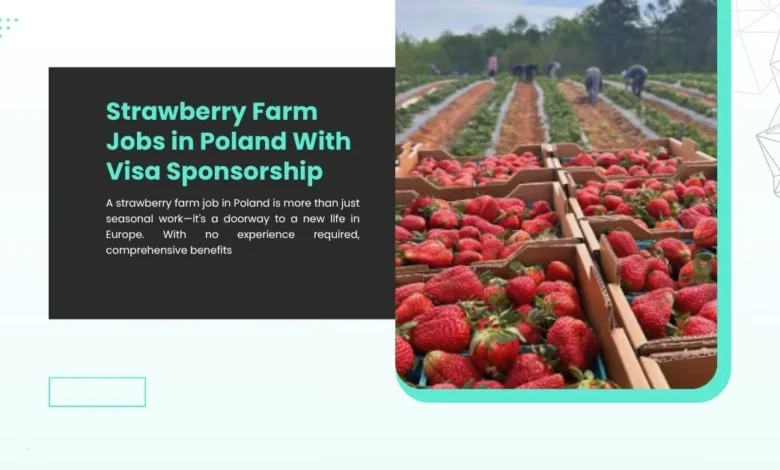 Strawberry Farm Jobs in Poland