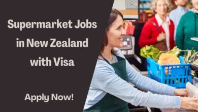 Supermarket Jobs in New Zealand with Visa
