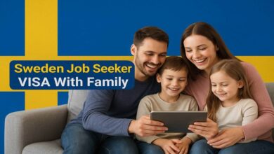 Sweden Job Seeker VISA With Family