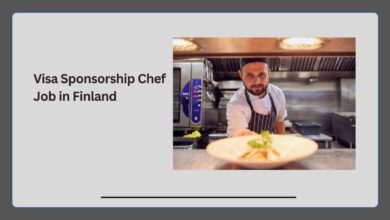 Visa Sponsorship Chef Job in Finland