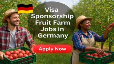 Visa Sponsorship Fruit Farm Jobs in Germany