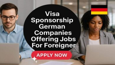 Visa Sponsorship German Companies Offering Jobs For Foreigner
