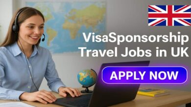 Visa Sponsorship Travel Jobs in UK