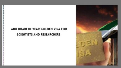 Abu Dhabi 10-Year Golden Visa for Scientists and Researchers