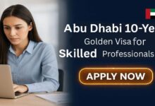 Abu Dhabi 10-Year Golden Visa for Skilled Professionals