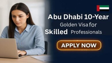 Abu Dhabi 10-Year Golden Visa for Skilled Professionals